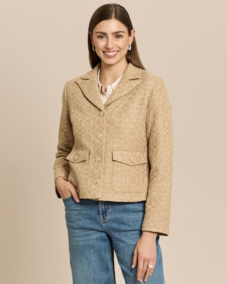 Produktabbildung 1 für "Couture" Blazerjacke aus Bouclé