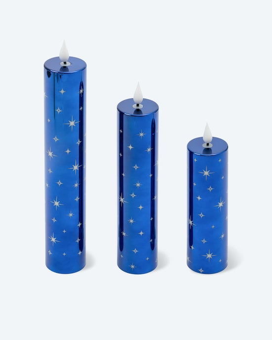 Produktabbildung für LED-Kerzen "Shiny", 3tlg.
