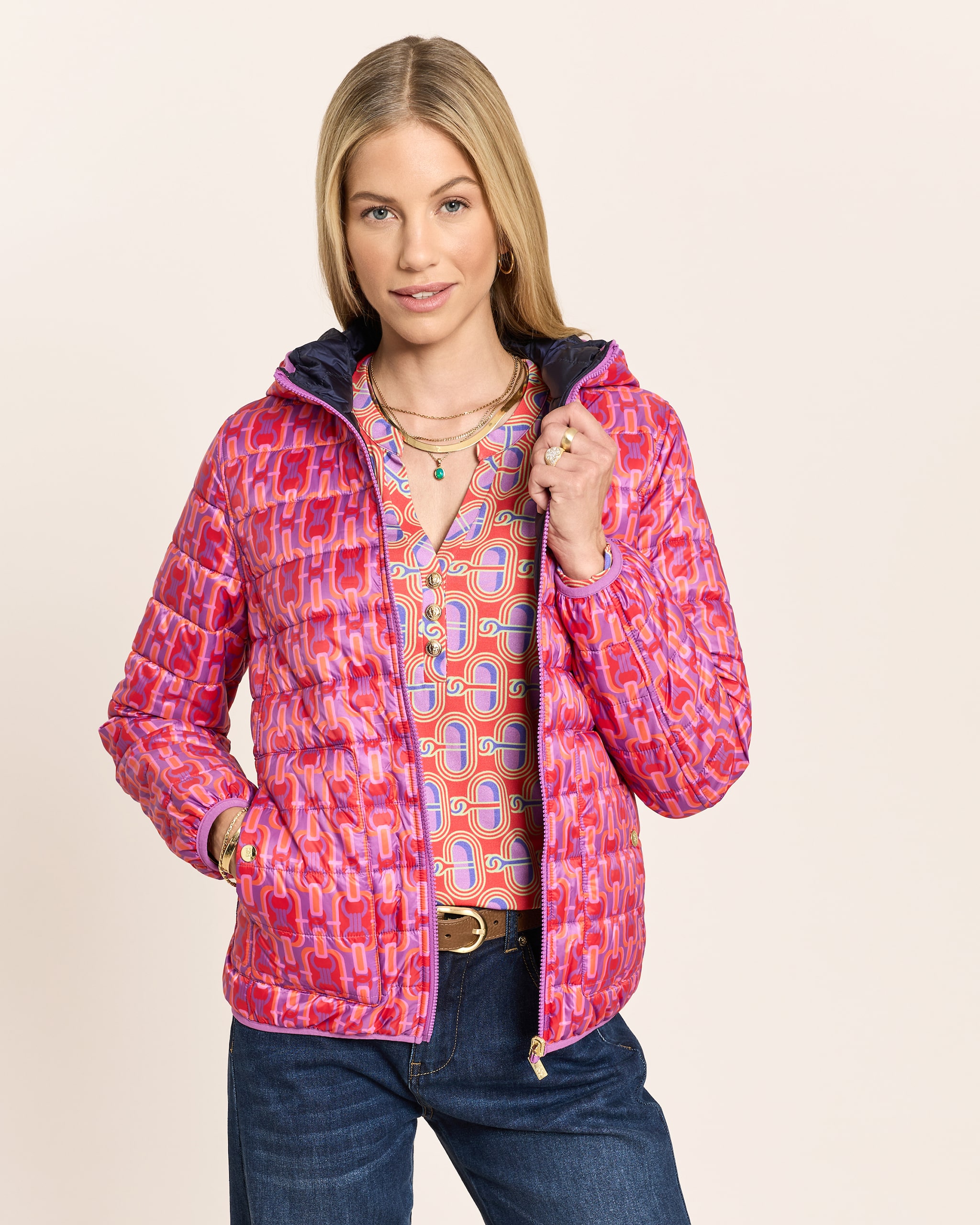 Produktabbildung für Gesteppte Wendejacke