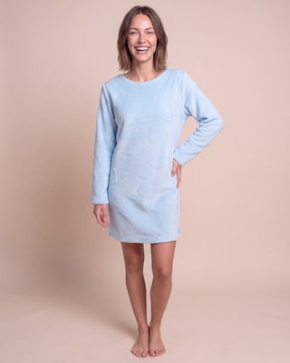 Produktabbildung 1 für Soft Fleece-Nachthemd mit Grafik