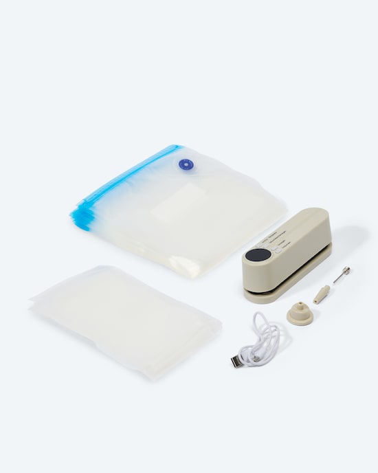 Produktabbildung für Mini Vakuumierer mit 30 Beuteln