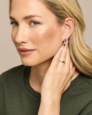 Produktabbildung 4 für Ohrhänger mit Golconda Turmalin