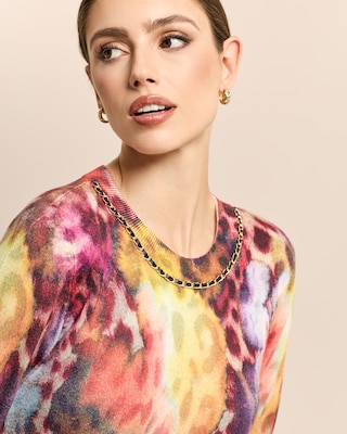 Produktabbildung 5 für Pullover mit Exklusivdruck und Kette