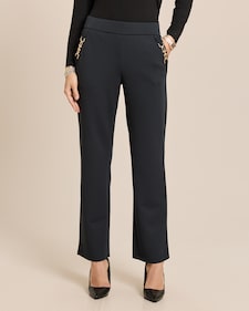 Produktabbildung für Straight Leg Hose mit Deko