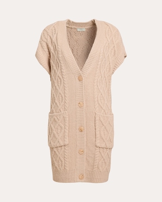 Produktabbildung 2 für Strickhülle mit Zopfmuster