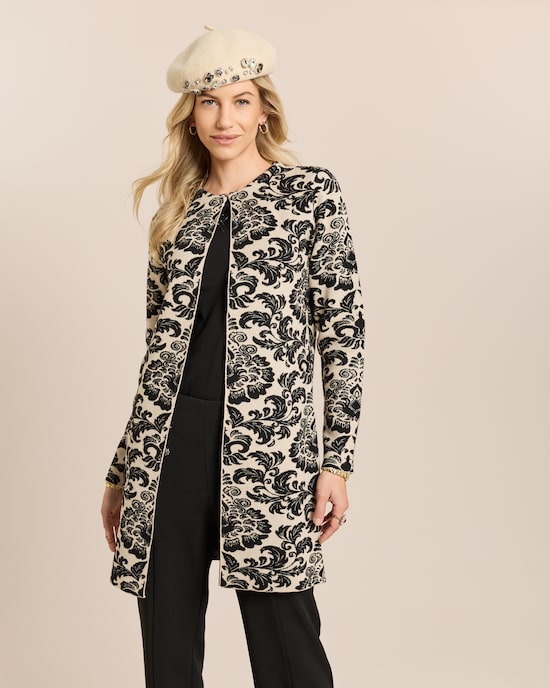 Produktabbildung für Longcardigan mit Ornament