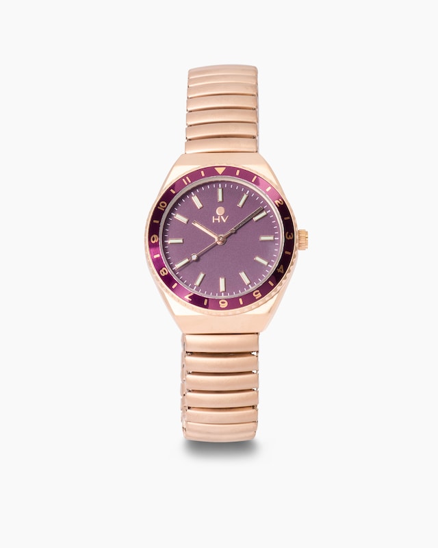 Damenuhr mit Flexarmband