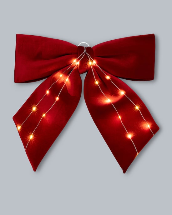 Produktabbildung für Deko-Schleife mit LEDs