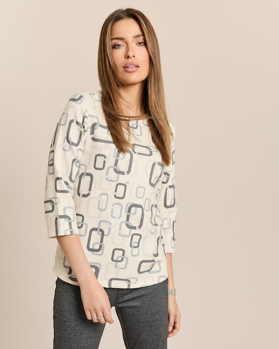 Produktabbildung für Sweatshirt mit Alloverdruck