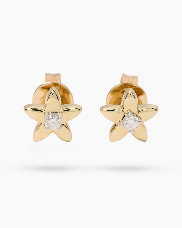 Brillant-Ohrstecker 0,10 ct
