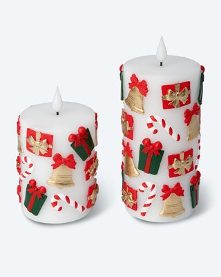 Produktabbildung 1 für Stumpenkerzen „Weihnachtsmotive