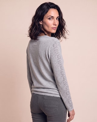 Produktabbildung 2 für Pullover Glow mit Strassdeko