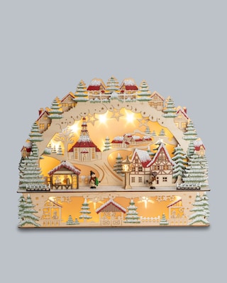 Produktabbildung 2 für LED Schwibbogen "Weihnachtsdorf"