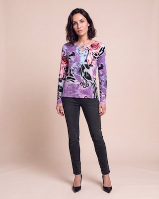 Produktabbildung 3 für Pullover Rosen-Leo-Mix