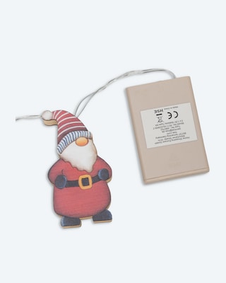 Produktabbildung 4 für LED Holz-Lichterkette Weihnachtsmänner