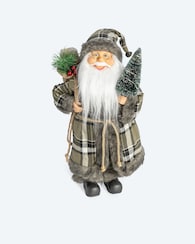 Produktabbildung für Weihnachtsmann-Figur mit LED-Baum