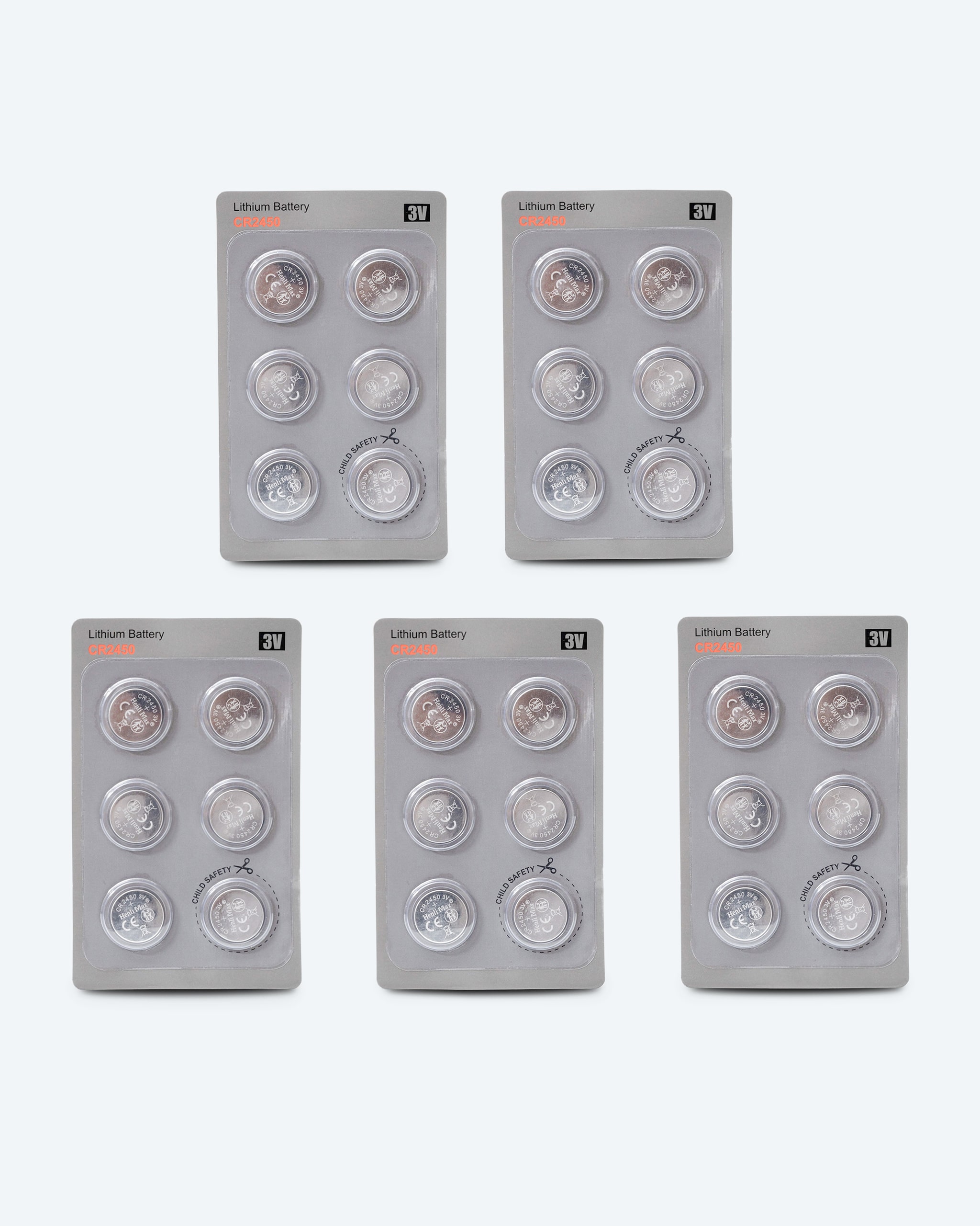 Produktabbildung für Batterien-Set, 30tlg. Typ CR2450