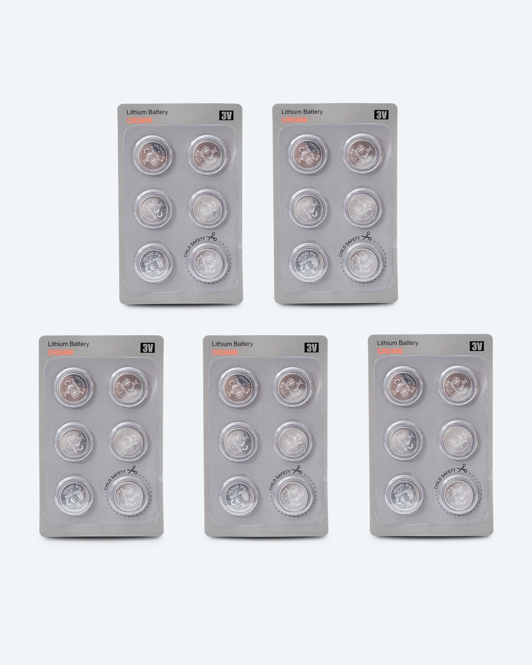 Produktabbildung für Batterien-Set, 30tlg. Typ CR2450