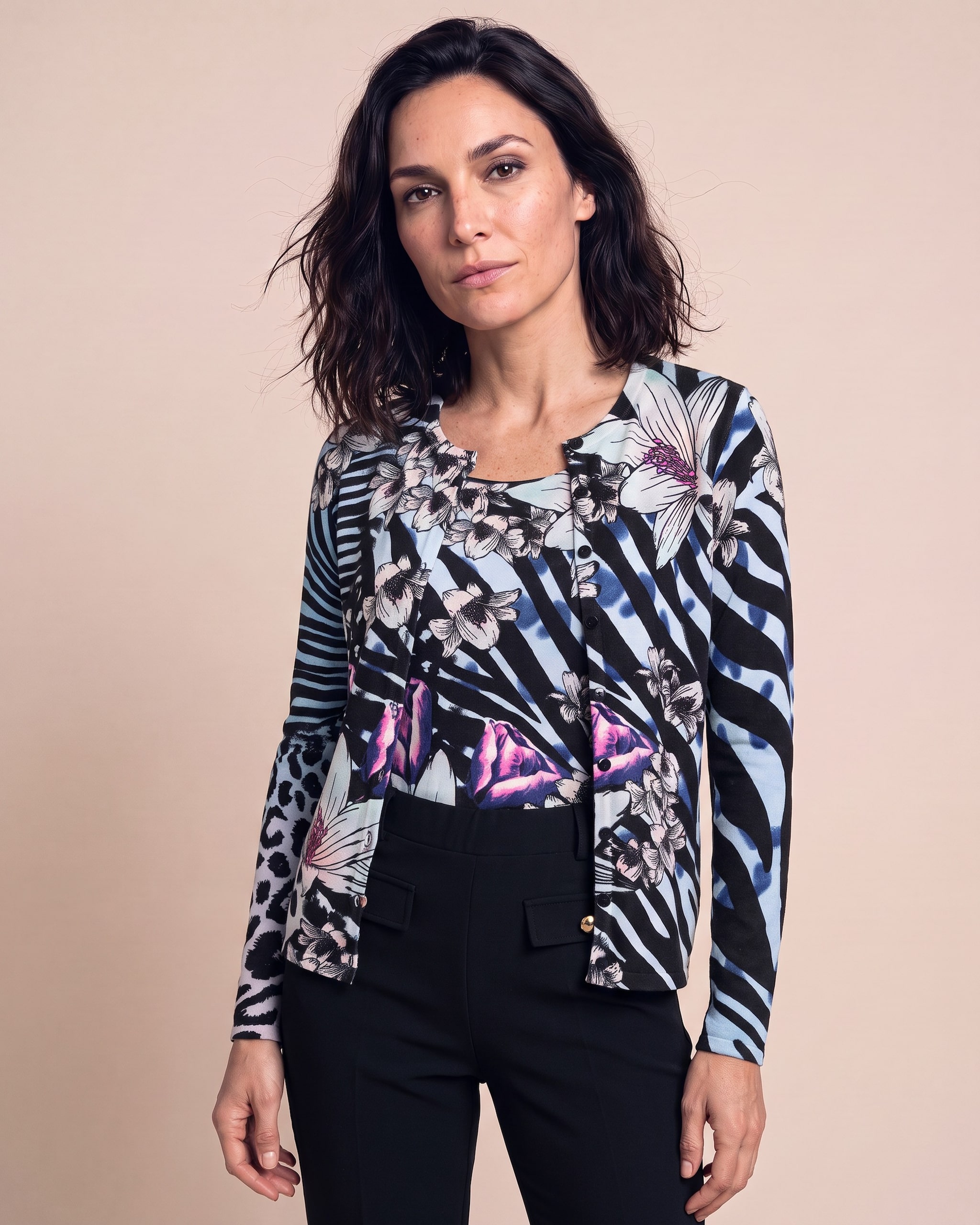 Produktabbildung für Twin-Set Blumen-Animal-Mix