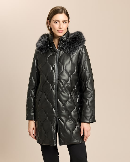 Produktabbildung für Jacke aus Kunstleder