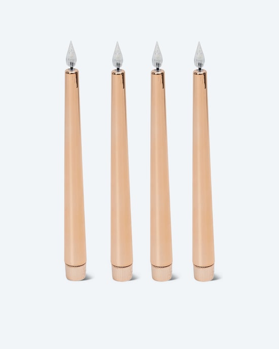 Produktabbildung für Stabkerzen "Shiny", 4tlg.