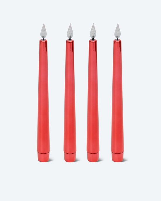 Produktabbildung für Stabkerzen "Shiny", 4tlg.