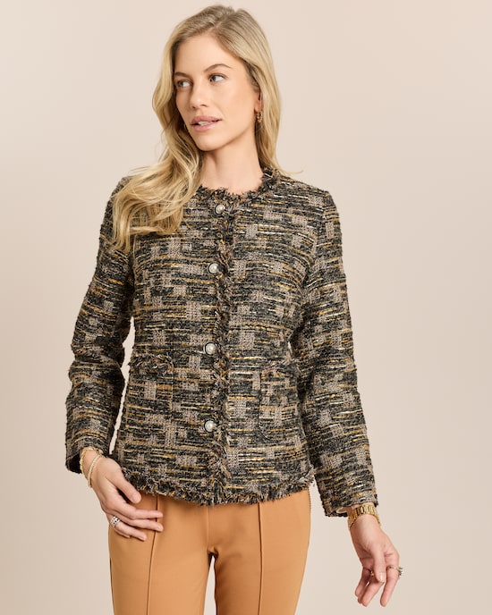 Produktabbildung für Blazer mit Schmuckknöpfen