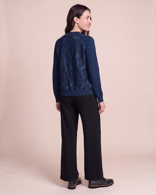 Produktabbildung 2 für Strickblouson mit Spitze