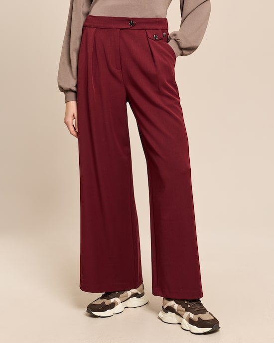 Produktabbildung für Wide Leg Hose mit Taschendetail