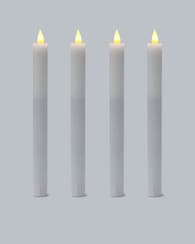 Produktabbildung für LED-Stabkerzen "Long Shine", 4tlg.