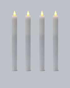 Produktabbildung für LED-Stabkerzen "Long Shine", 4tlg.