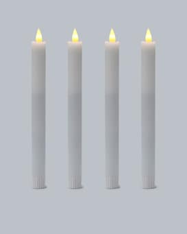 Produktabbildung für LED-Stabkerzen "Long Shine", 4tlg.