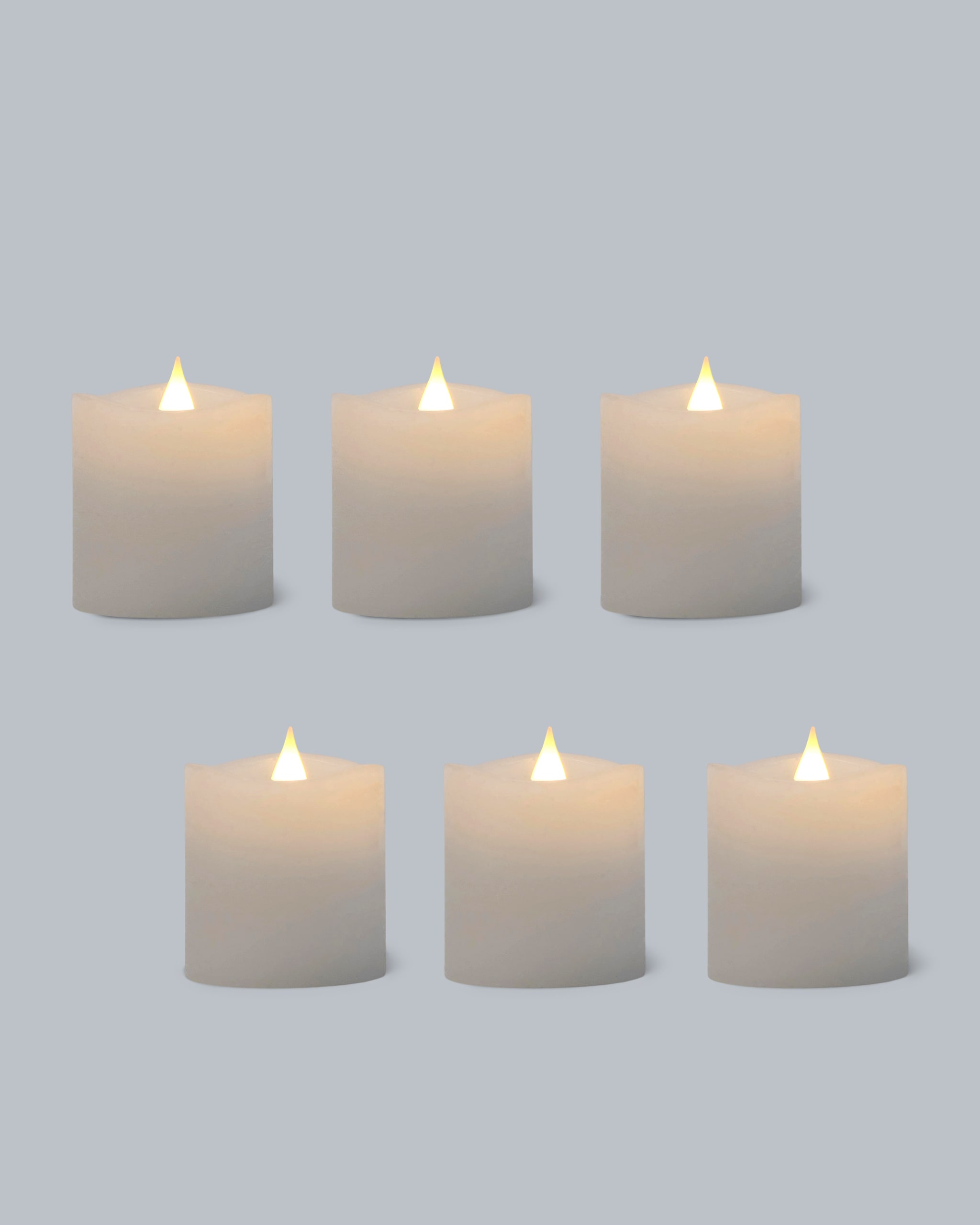 Produktabbildung für LED-Teelichter "Long Shine", 6tlg.