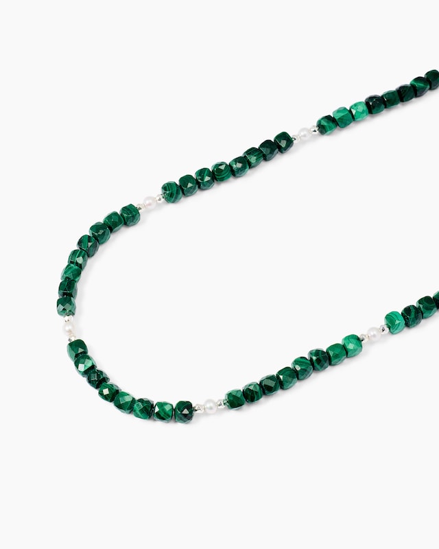 Collier mit Malachit