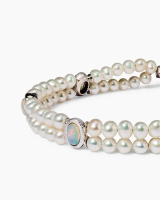 Produktabbildung 4 für Armband mit Kristallopal & Süßwasserzuchtperlen