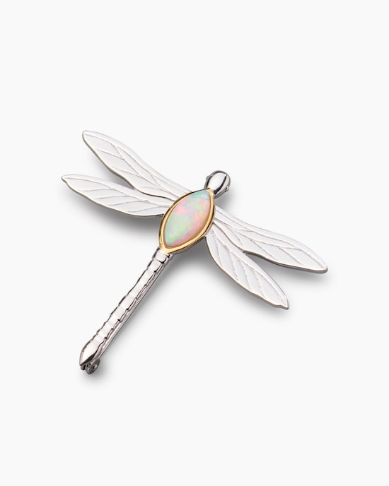 Produktabbildung für Brosche/Anhänger mit Kristallopal