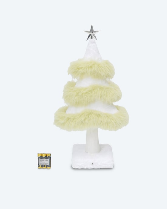 Produktabbildung für LED-Weihnachtsbaum mit Kunstfell