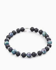 Produktabbildung für Collier mit Abalone, Achat & Hämatit