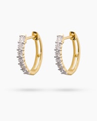 Produktabbildung für Diamant-Creolen 0,05 ct