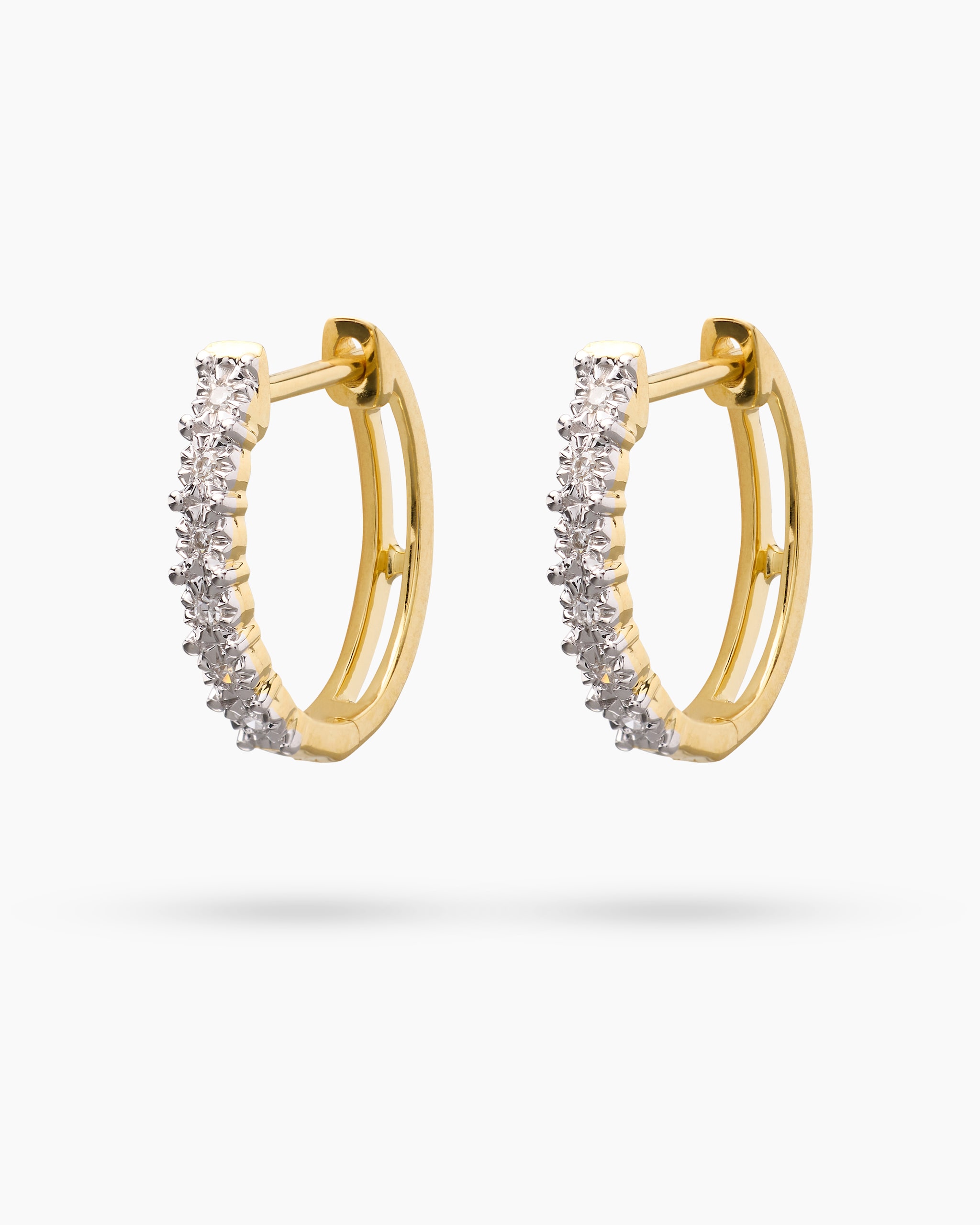 Produktabbildung für Diamant-Creolen 0,05 ct