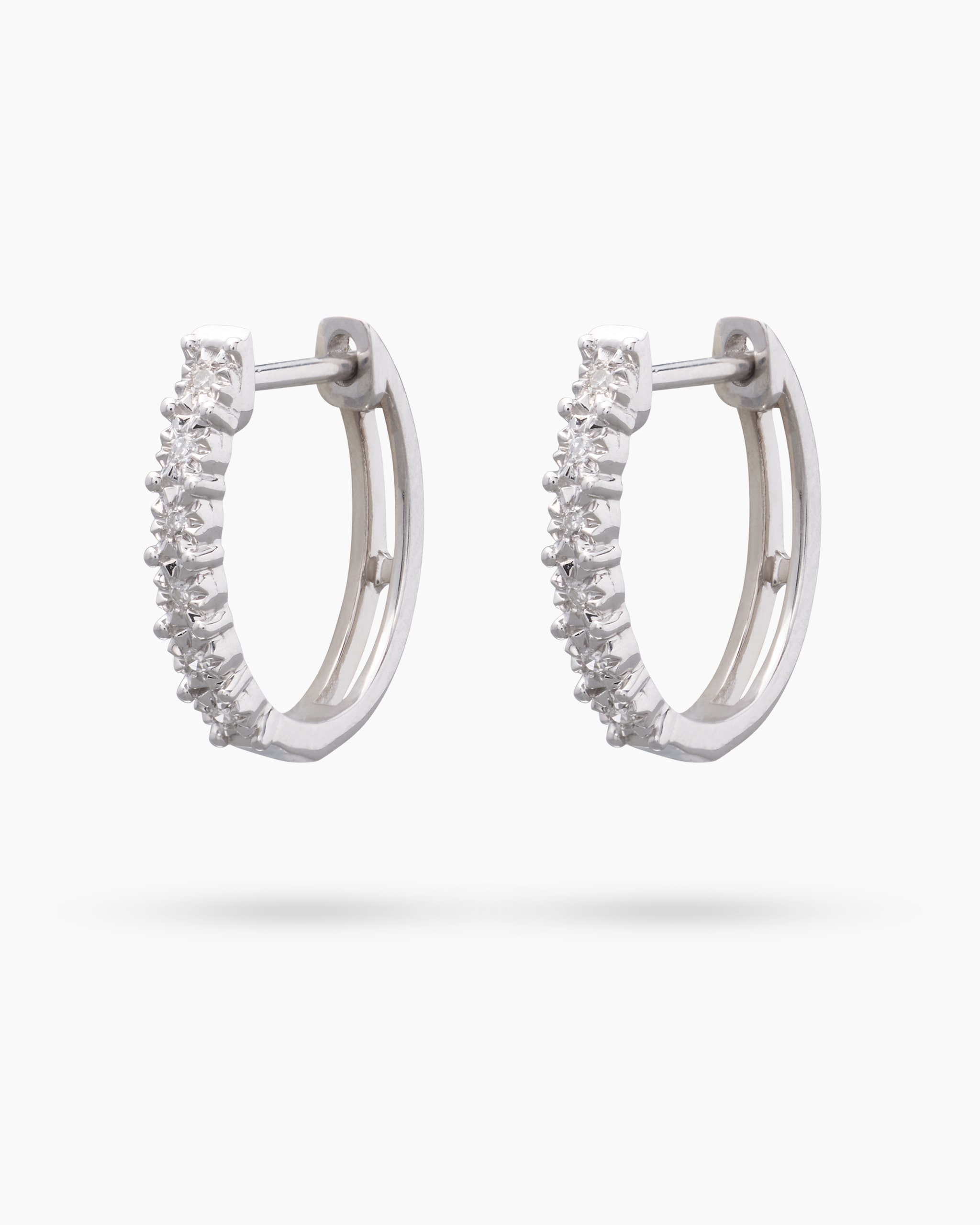 Produktabbildung für Diamant-Creolen 0,05 ct