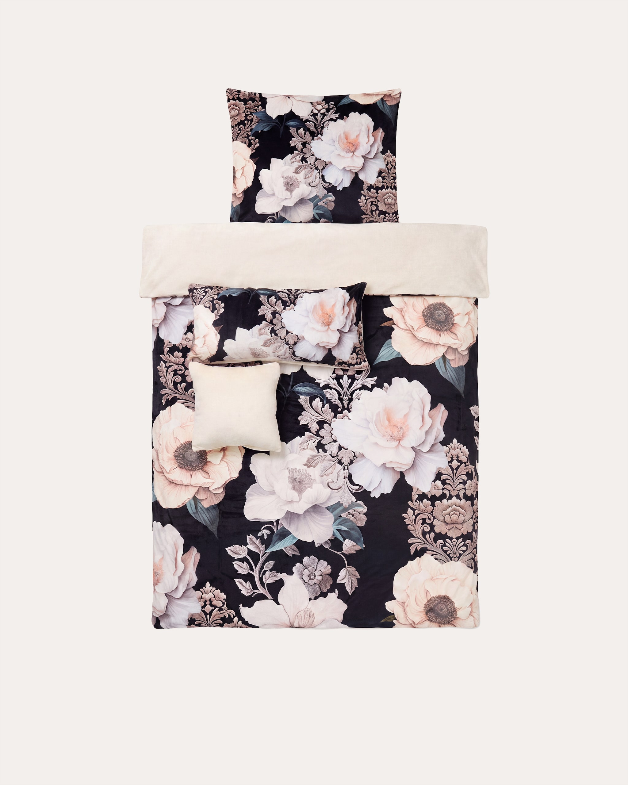 Produktabbildung für Wende-Bettwäsche "Bloom", 4tlg.