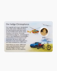 Produktabbildung für Goldmünze Christophorus 2026