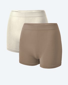 Produktabbildung für Seamless Hotpants im Doppelpack