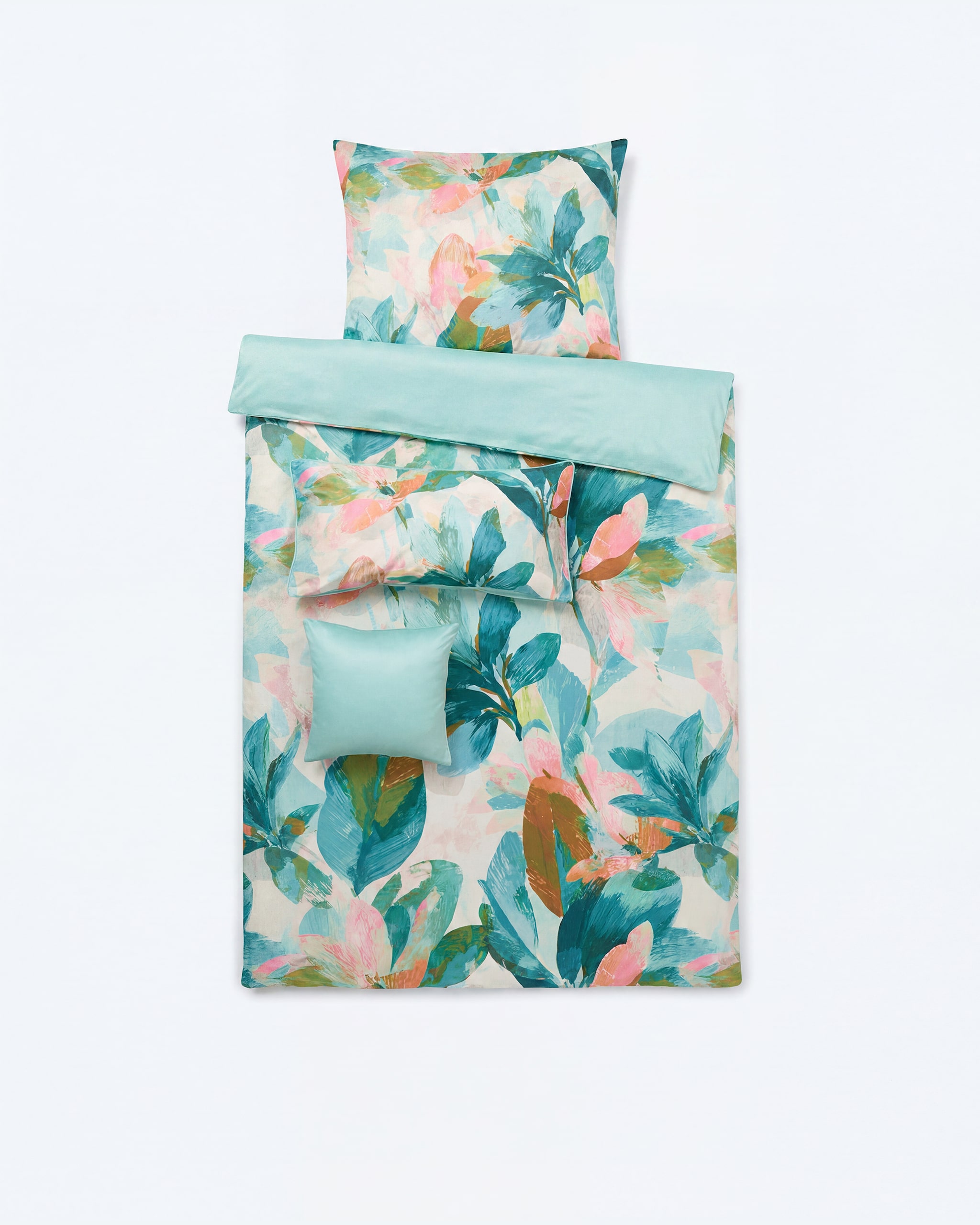 Produktabbildung für Wende-Bettwäsche "Floraparadies", 4tlg.