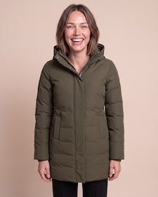 Produktabbildung für Parkajacke mit gestepptem Rücken
