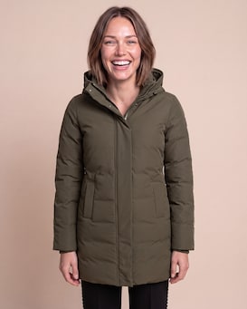 Produktabbildung für Parkajacke mit gestepptem Rücken