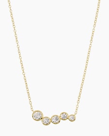 Produktabbildung für Collier mit Zirkonia