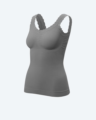 Produktabbildung 1 für Bambus Leichttop mit Spitzenbesatz