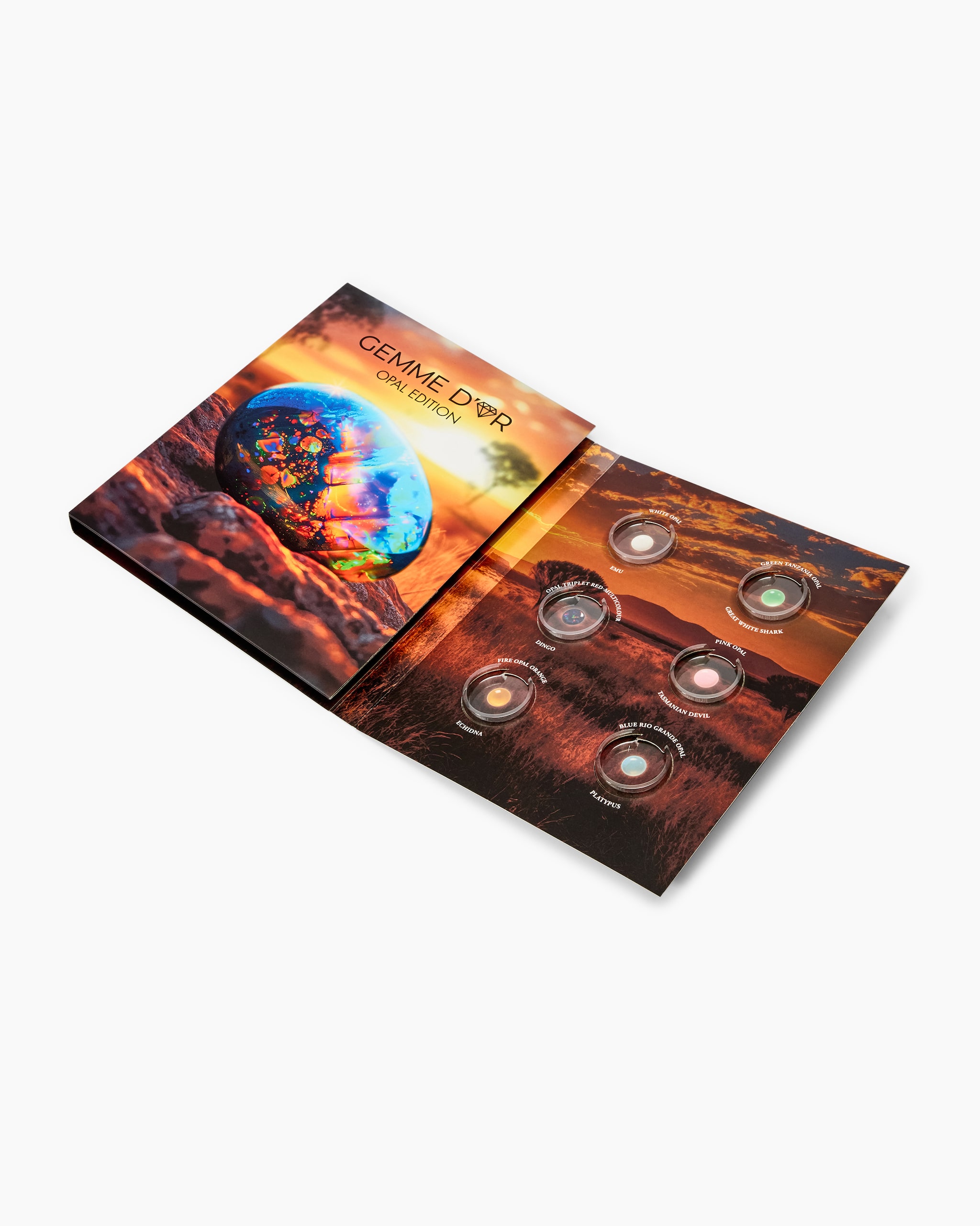 Produktabbildung für Sammelalbum Gemme d'Or Opal Edition